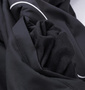 adidas golf ストレッチウインドジャケット ブラック: ハンドウォーマーポケット