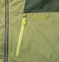 Marmot ウインドライトジャケット グリーン: 胸ファスナーポケット