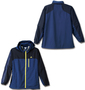 adidas golf フルジップウインドジャケット ネイビー: