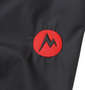 Marmot ウインドライトジャケット ブラック: 刺繍拡大