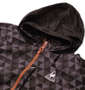 LE COQ SPORTIF ウインドジャケット ブラック: 収納フード