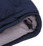 Marmot ダウンジャケット ダークインディゴ: 裾スピンドル