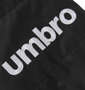 UMBRO グラフィックロングコート ブラック: 刺繍