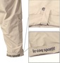 LE COQ SPORTIF ウーブン六分丈パンツ ベージュ: