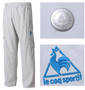 LE COQ SPORTIF ウーブンロングパンツ シルバー:
