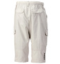 LE COQ SPORTIF ストレッチリップ3/4パンツ サンドグレー: バックスタイル