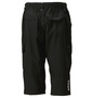 LE COQ SPORTIF ストレッチリップ3/4パンツ ブラック: バックスタイル