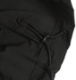 LE COQ SPORTIF ストレッチリップ3/4パンツ ブラック: 裾内側