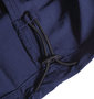LE COQ SPORTIF ストレッチリップ3/4パンツ ネイビー: 裾内側