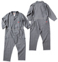 DICKIES フィッシャーストライプカバーオール グレー: