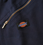 DICKIES カバーオール ダークネイビー: 胸ポケット