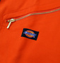 DICKIES カバーオール オレンジ: 胸ポケット