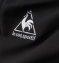 LE COQ SPORTIF リップクロスパンツ ブラック: フロント刺繍