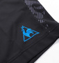 LE COQ SPORTIF ハーフパンツ ブラック: フロント裾刺繍