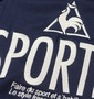 LE COQ SPORTIF ジャージジャケット ネイビー×ブルー: フロント刺繍