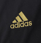 adidas ウォームアップジャケット ブラック: フロント刺繍