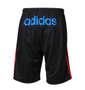 adidas ウォームアップハーフパンツ ブラック: バックスタイル