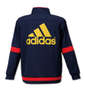 adidas ウォームアップジャケット ネイビー×ゴールド: バックスタイル