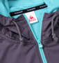LE COQ SPORTIF フーデッドスウェットジャケット チャコール杢: