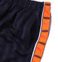 PUMA トレーニングハーフパンツ ネイビー×オレンジ: サイドポケット