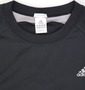 adidas Tシャツ(半袖) ブラック: クルーネック