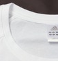 adidas Tシャツ(半袖) ホワイト: ネック裏