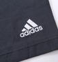 adidas Tシャツ ネイビー: フロント裾刺繍