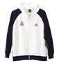 LE COQ SPORTIF パーカートレーナー アイボリー×ネイビー:
