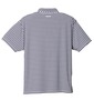 SRIXON ドレスシャツ(半袖)+ハイネックT ネイビー×ホワイト: バックスタイル