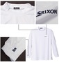SRIXON ドレスシャツ(半袖)+ハイネックT ネイビー×ホワイト: