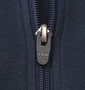 DESCENTE ハーフジップスムースシャツ ネイビー: ジップスライダー
