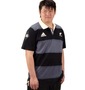 adidas ポロシャツ(半袖) チャコール×ブラック: