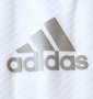 adidas ポロシャツ(半袖) ホワイト: フロント胸プリント