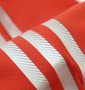 adidas ポロシャツ(半袖) レッド: 右袖プリント