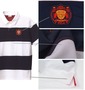 FILA GOLF ポロシャツ半袖 ネイビー×ホワイト: