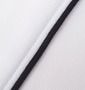 DESCENTE ドライメッシュノースリーブ ホワイト: パイピング