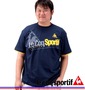 LE COQ SPORTIF 半袖Tシャツ ネイビー