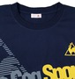LE COQ SPORTIF 半袖Tシャツ ネイビー: クルーネック