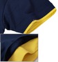 LE COQ SPORTIF 半袖Tシャツ ネイビー: 袖口