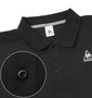 LE COQ SPORTIF 半袖ポロシャツ ブラック: フロントボタン