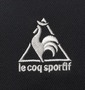 LE COQ SPORTIF 半袖ポロシャツ ブラック: フロント刺繍