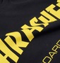 THRASHER Tシャツ(半袖) ブラック×イエロー: