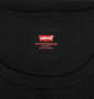 Levi's 2Pドライフライス半袖Tシャツ ブラック: ネック部分プリント