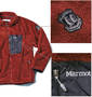 Marmot フリースジャケット カーディナルレッド: