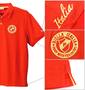 FILA GOLF ポロシャツ(半袖)+ハイネックT レッド×ブラック: