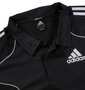 adidas ポロシャツ(半袖) ブラック: