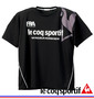 LE COQ SPORTIF Tシャツ(半袖) ブラック