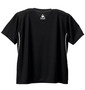 LE COQ SPORTIF Tシャツ(半袖) ブラック: バックスタイル