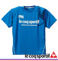 LE COQ SPORTIF Tシャツ(半袖) ブルー