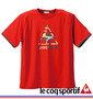 LE COQ SPORTIF Tシャツ(半袖) レッド